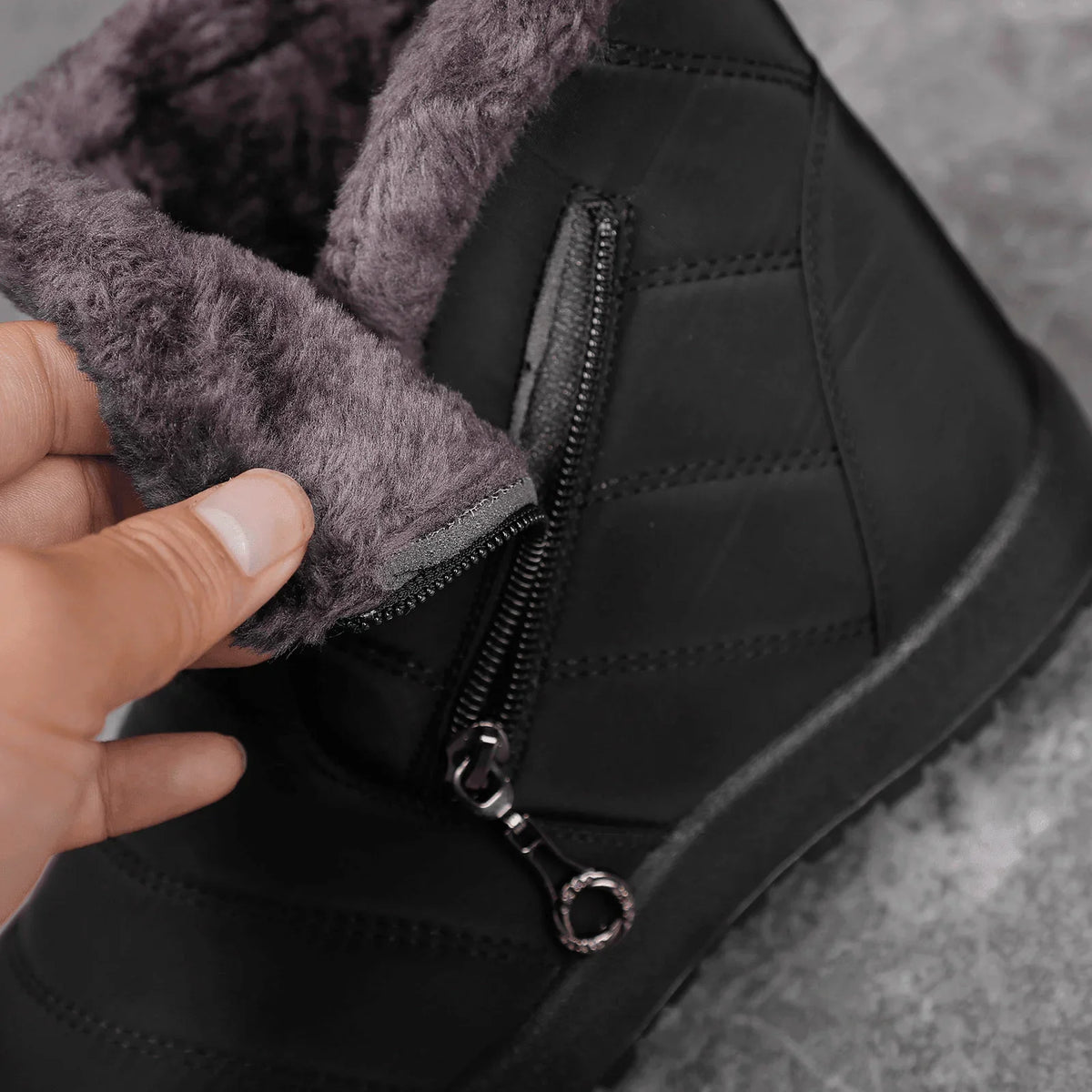 Bota de Inverno RideConfort® Peluciada e Impermeável - Ride Up