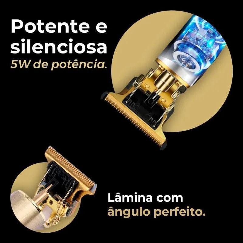 Maquina Elétrica de Cortar Cabelo Profissional Up - Ride Up