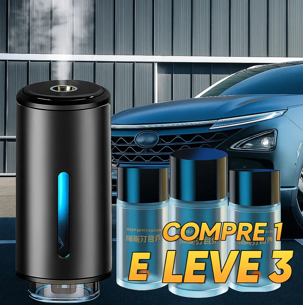 Kit Difusor de Perfume Para Carro - Compre 1 Leve 3
