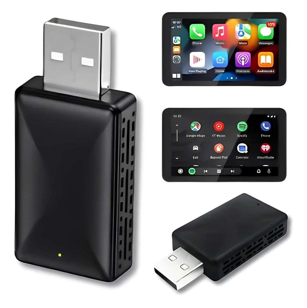 Adaptador Carplay/Android Sem Fio 2 em 1 - DriveUp® - Ride Up