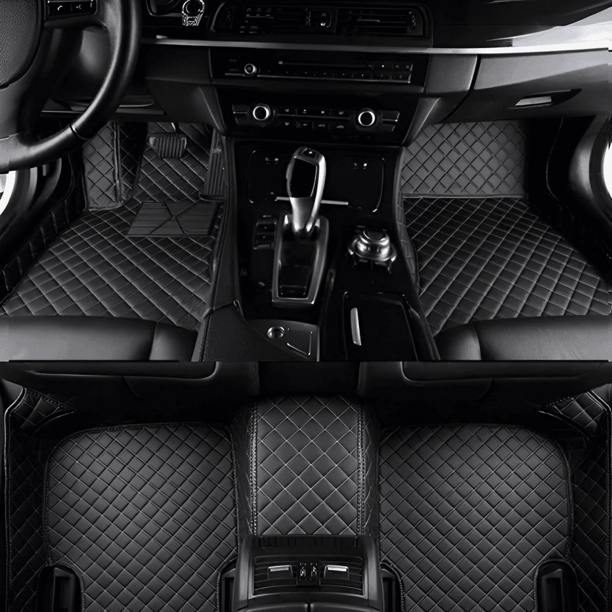 Kit de Tapetes Automotivos Personalizado Sob Medida - Luxo e Conforto para seu Carro - Ride Up