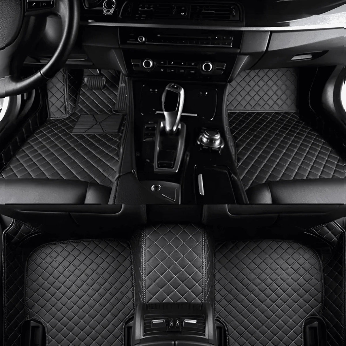 Kit de Tapetes Automotivos Personalizado Sob Medida - Luxo e Conforto para seu Carro - Ride Up