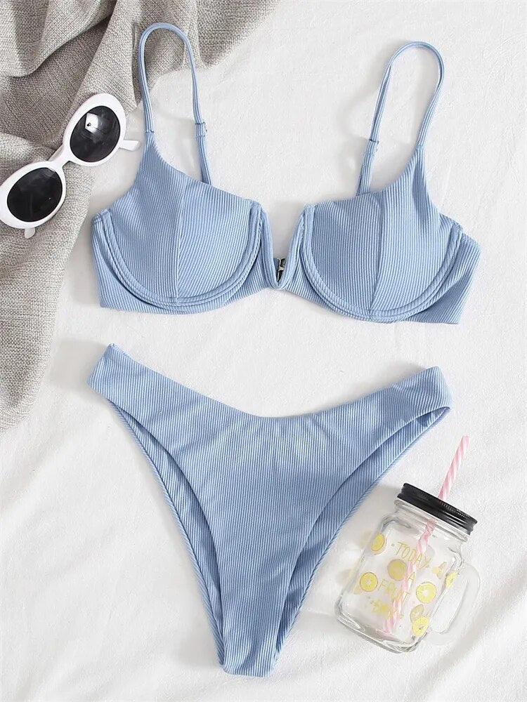 Conjunto Biquini em V PushUp® - Ride Up