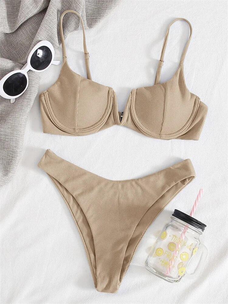 Conjunto Biquini em V PushUp® - Ride Up