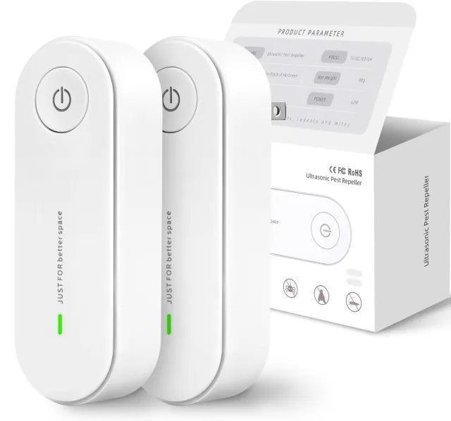 Repelente Eletrônico Ultrassônico - COMPRE 1 E LEVE 2 - Ride Up