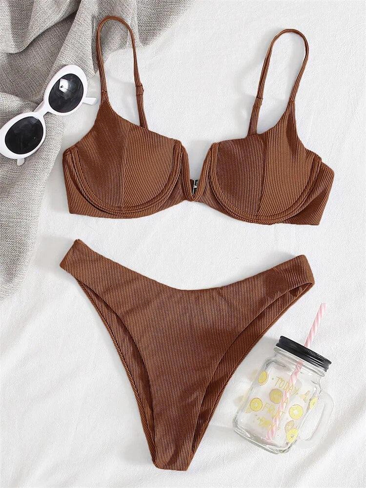 Conjunto Biquini em V PushUp® - Ride Up