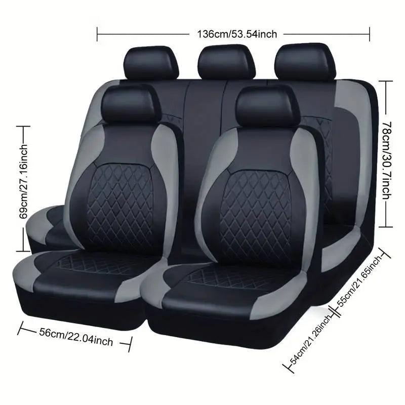 Kit Capas de Banco Automotivos de Luxo Premium - Ride Up