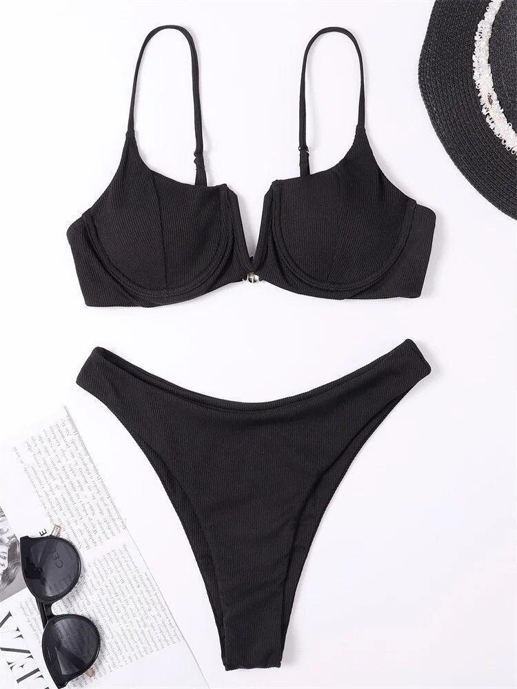 Conjunto Biquini em V PushUp® - Ride Up