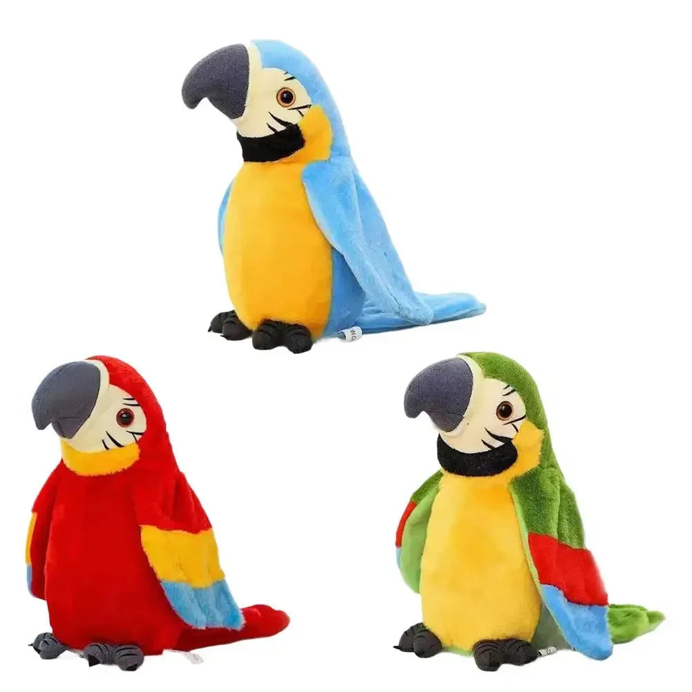 Arara de Pelúcia Interativa