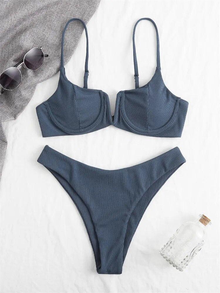 Conjunto Biquini em V PushUp® - Ride Up
