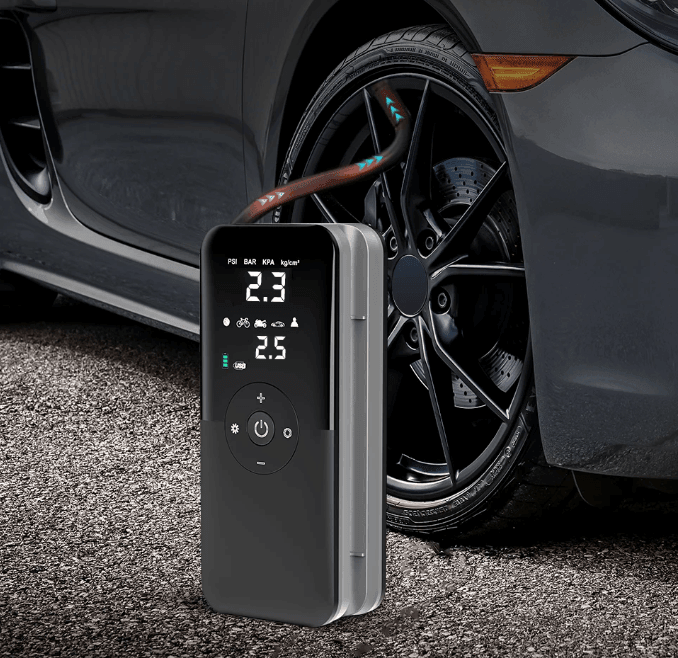 Mini Compressor de Ar Portátil para Veículos - Ride Up