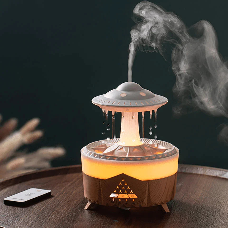 Umidificador Led Estilo Chuva VaporUp - Ride Up