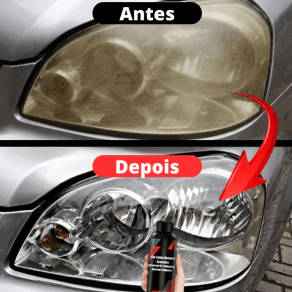 Kit Restaurador de Farol Automotivo + BRINDE - Ride Up