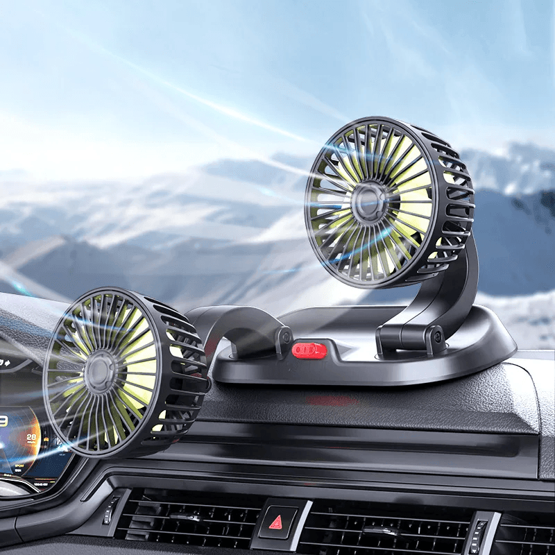 Ventilador Duplo para Carros AirDuo - Ride Up
