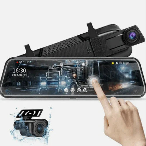 Retrovisor Smart Automotivo PRO + Brinde Câmera de Ré - Ride Up