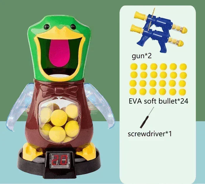 Brinquedo Infantil de Tiro ao Alvo QuackUp - Ride Up