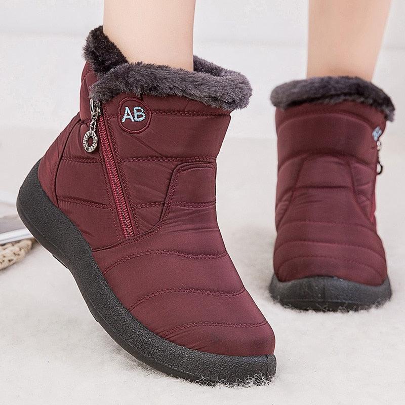 Bota de Inverno RideConfort® Peluciada e Impermeável - Ride Up