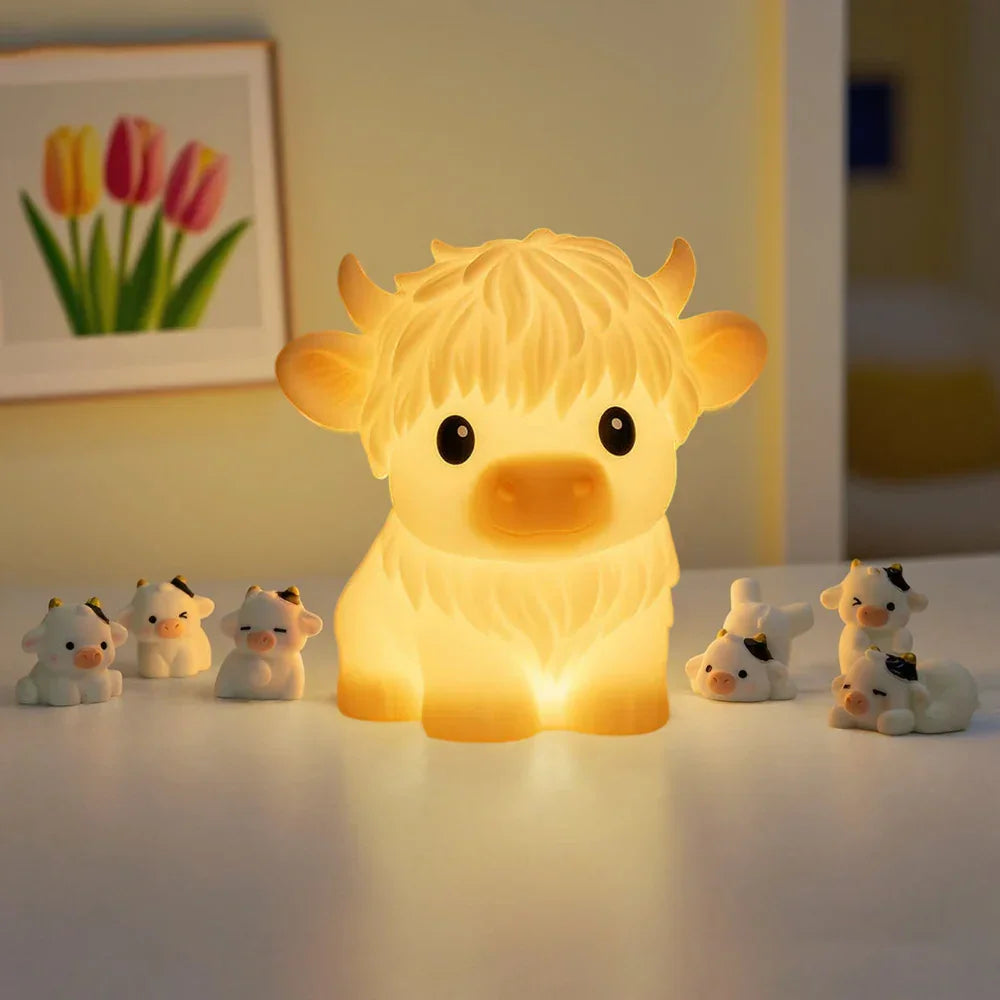 Luminária LED de Animais Fofinhos