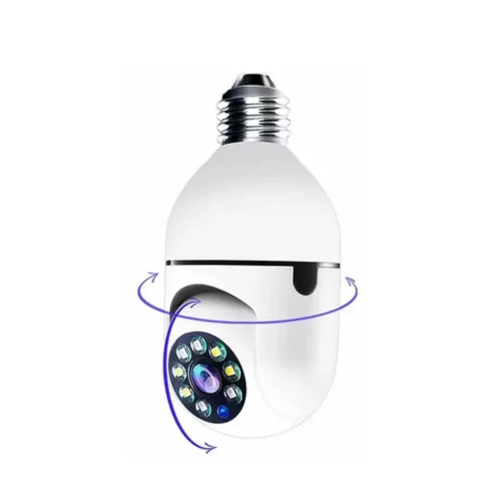 Câmera De Segurança 360° Visão Noturna WI-FI