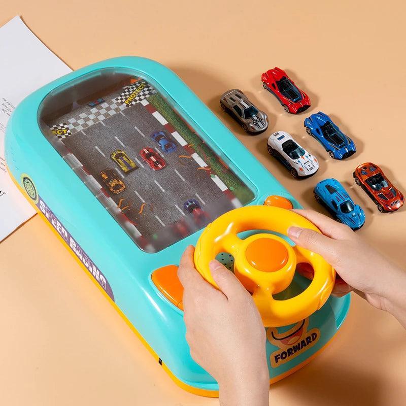 Brinquedo Simulador de Corrida com Volante