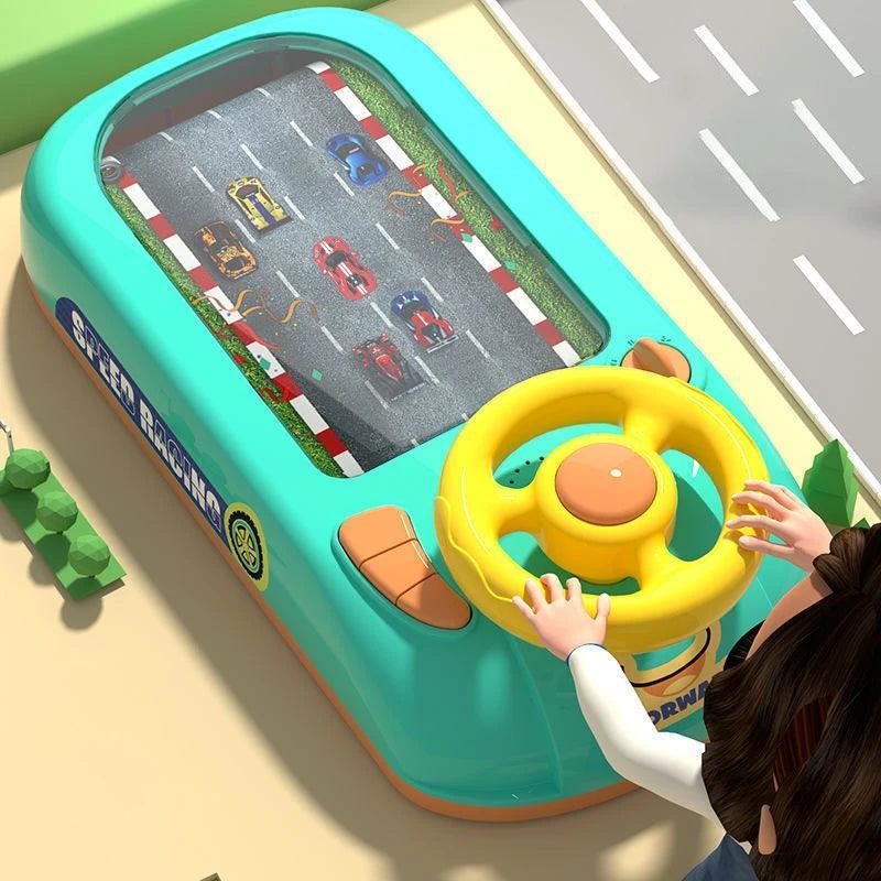 Brinquedo Simulador de Corrida com Volante
