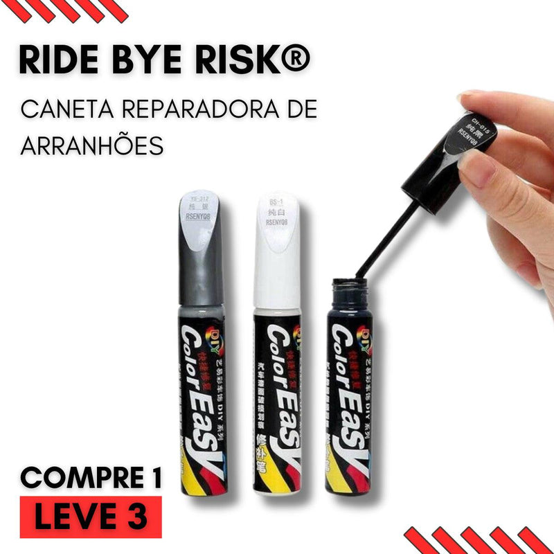 Caneta Bye Risk® - Reparadora de Arranhões (COMPRE 1 E LEVE 3) - Ride Up 