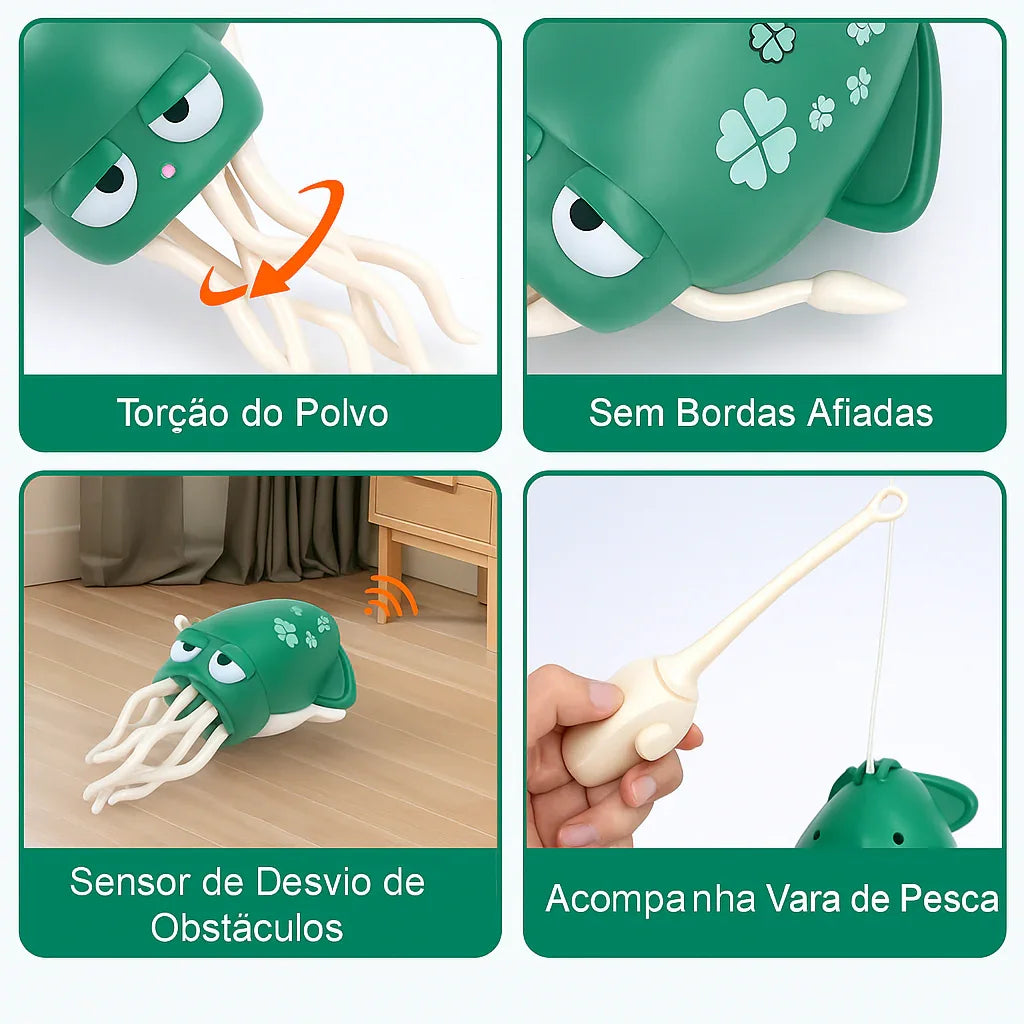 Brinquedo Polvo Dançante Eletrônico - Diversão Para Crianças e Bebês
