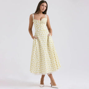 Vestido Midi Summer Floral - Ride Up 