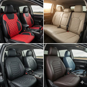 Kit Capa de Banco Automotivo de Couro Premium