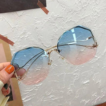 Óculos de Sol Feminino Curvo - SummerBeauty® - Ride Up 