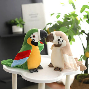 Arara de Pelúcia Interativa