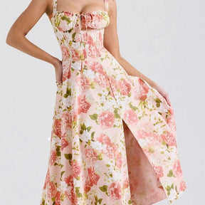 Vestido Midi Summer Floral - Ride Up 