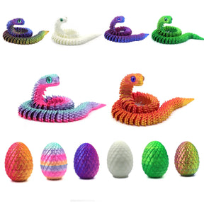 Cobra De Brinquedo 3D Luminosa RideSnake®