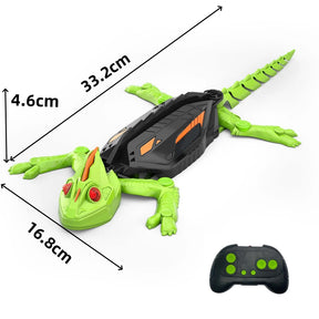 Brinquedo Robô Lagarto Elétrico Que Escala Paredes