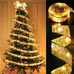 Fitas de Led Enroladas Natalinas - Para Árvore de Natal - Ride Up 