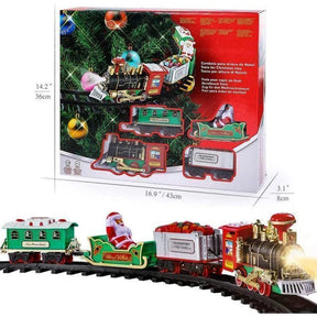 Trem Natalino Elétrico para Árvore de Natal - Ride Up 