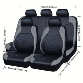 Kit Capas de Banco Automotivos de Luxo Premium - Ride Up 