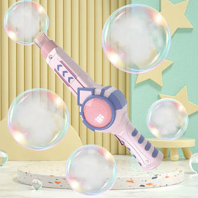 Varinha Mágica de Bolha de Sabão com Fumaça