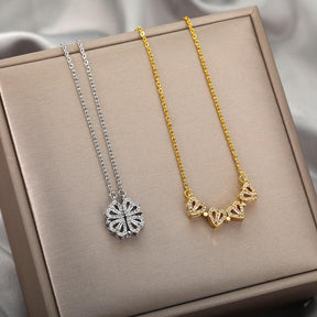 Kit Amor Eterno ColarTrevo® + CAIXA COM 6 ROSAS - Ride Up 