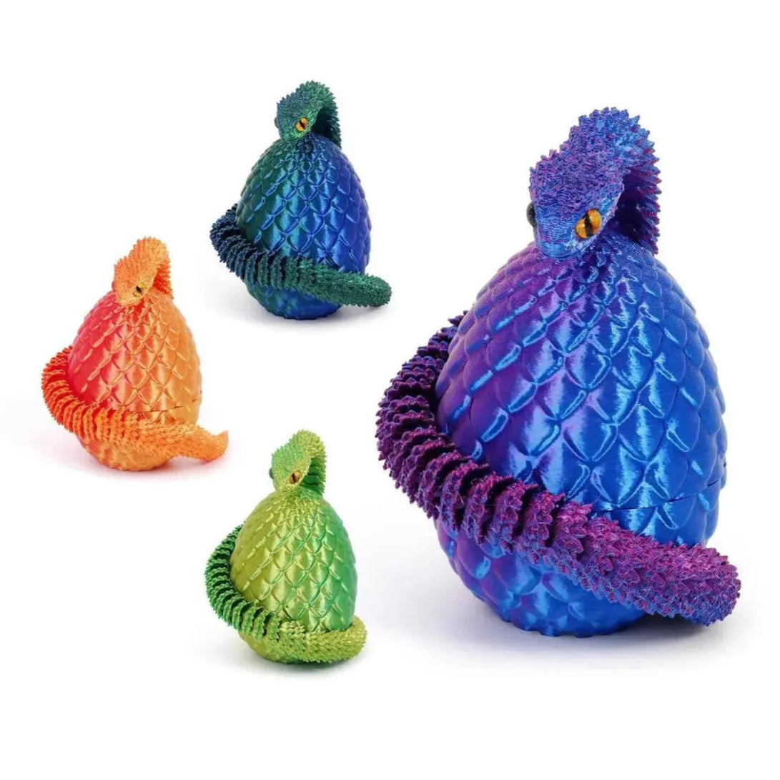 Cobra De Brinquedo 3D Luminosa RideSnake®