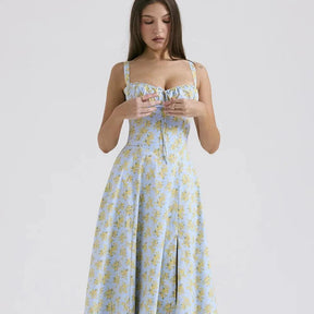 Vestido Midi Summer Floral - Ride Up 