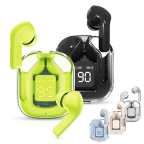 Fones T6 Up Bluetooth 5.0 LED com Redução de Ruídos - Ride Up 