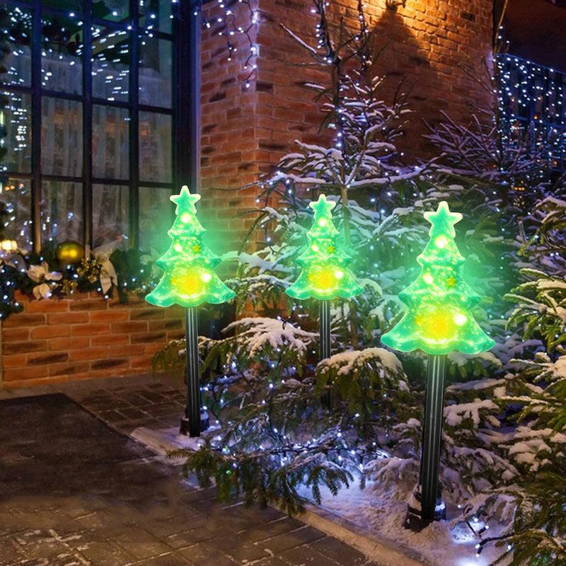 Luzes Decorativas Solares Para o Natal - JardimChristmas®️