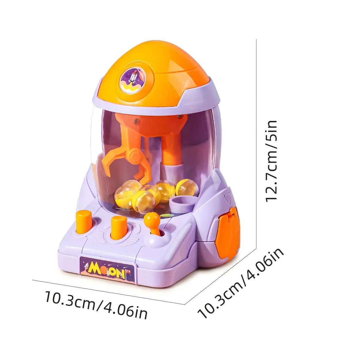 Mini Máquina de Pegar Bolinhas FogueteBall