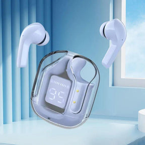 Fones T6 Up Bluetooth 5.0 LED com Redução de Ruídos - Ride Up 