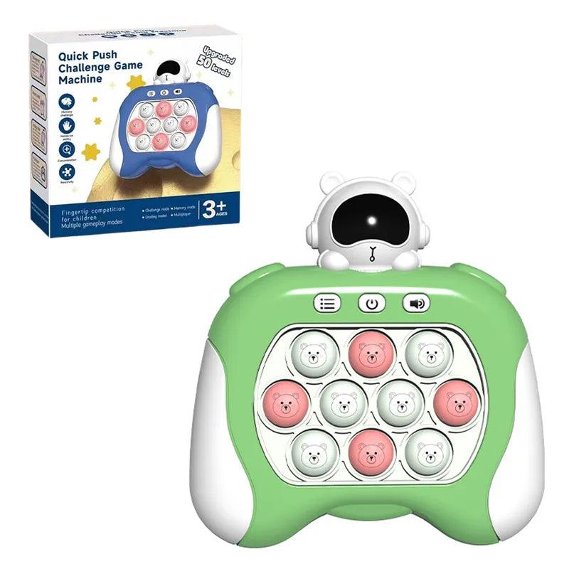 Mini Game Pop It Eletrônico com LED: Jogos de Coordenação para Crianças e  Alívio do Estresse - Frete Grátis