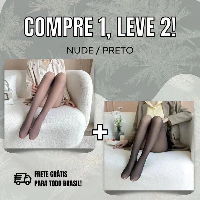 Meia Calça de Lã Térmica FashionWinter® - Compre 1 e Leve 2 - Ride Up 