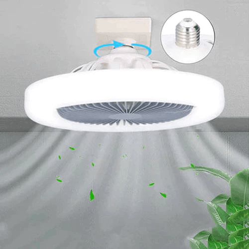 Luminária 2 em 1 LED com Ventilador | FanMaster® + BRINDE GRÁTIS - Ride Up 