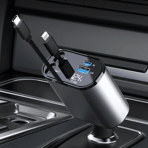 Carregador Automotivo Ultra Rápido Up | 4 EM 1 + BRINDE EXCLUSIVO - Ride Up 