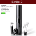 Kit Abridor de Vinho Elétrico Profissional com 5 BRINDES - Ride Up 